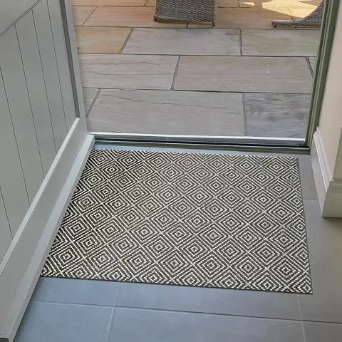 Washamat Mat Prague Charcoal 57x90cm