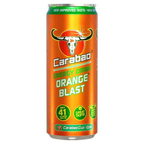 Carabao Energy Drink Mandarin Orange 330ml