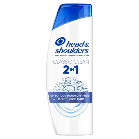 Head & Shoulders Classic Clean 2-in-1 Anti-Dandruff Shampoo Refreshing Scent 250 ml