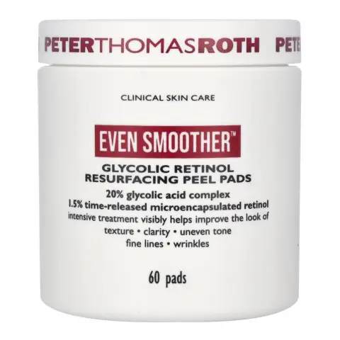 Peter Thomas Roth Even Smoother Glycolic Retinol Resurf. Peel Pads 60 pieces