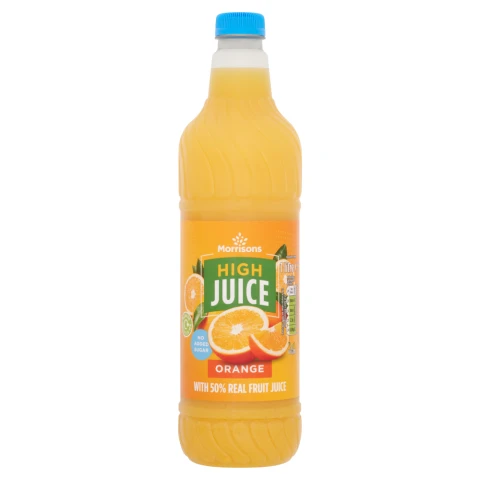 Morrisons No Added Sugar Orange High Juice 1 litre