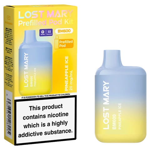 Lost Mary Bm600 Prefilled Kit Pineapple Ice