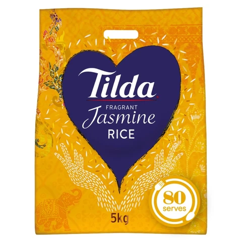 Tilda Thai Jasmine Rice, Gluten-Free, 5 kg