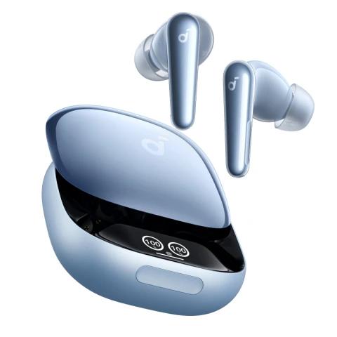 soundcore Liberty 4 Pro von Anker, Kabellose Noise Cancelling Kopfhörer, Earbuds mit 7 Sensoren, ANC in Echtzeit, 2× schneller Laden, Hi-Fi-Musik Studio-Niveau, klare Anrufe mit 6 Mikros + KI