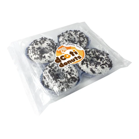 DOOTI Donuts fourrés au Cookie x4 288g