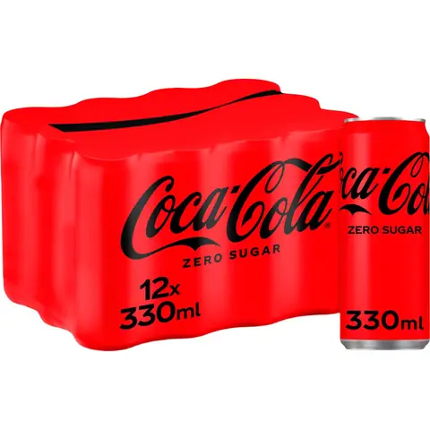 Coca-Cola Zero Sugar 12 x 330 ml