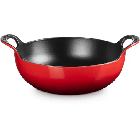 Le Creuset Wok Balti Schotel - 24 cm, Kersrood
