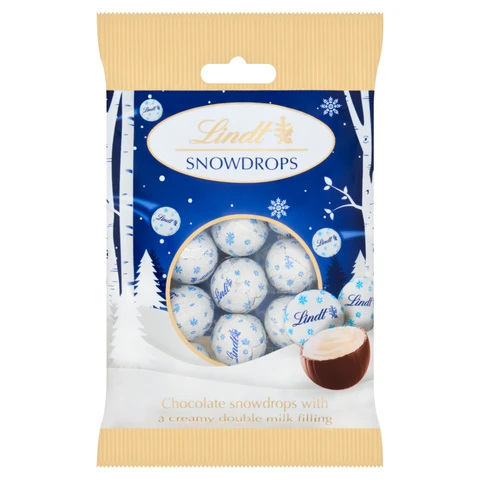 Lindt Christmas Snowballs Milk Chocolate 70g