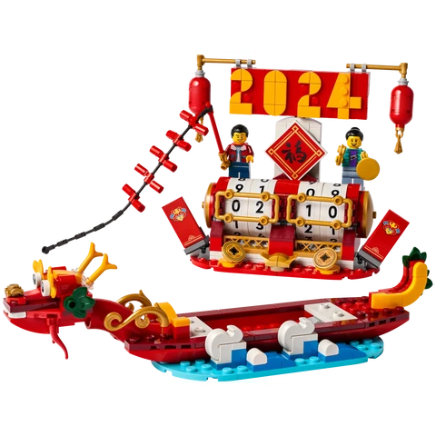 Lego - LEGO Iconic - Festivalkalender (40678) / Bouw- en constructiespeelgoed