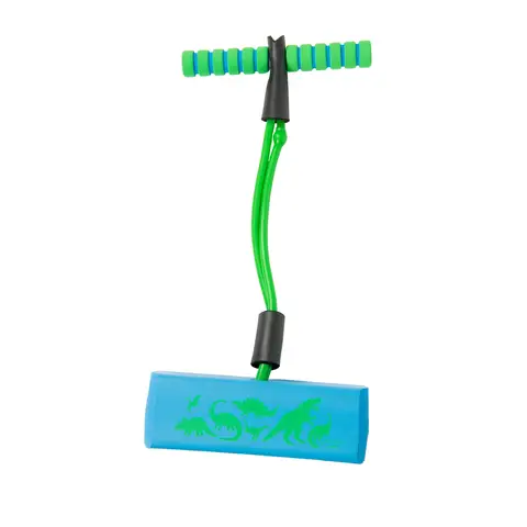 Pogo Jumper Size: 20*9*5cm

 high-density rebound materia: durable foam, thicker pedal. Sweat-absorbing and non-slip, and the foam handle is soft and comfortable