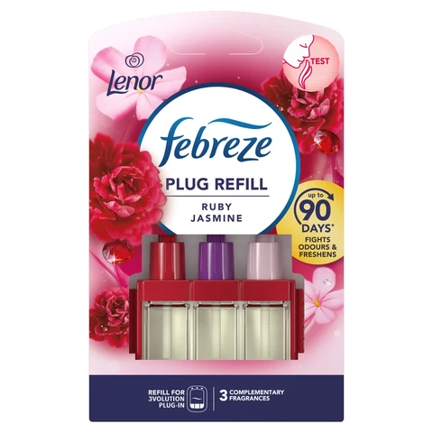 Febreze 3Volution Air Freshener Plug In Refill Ruby Jasmine 20ml
