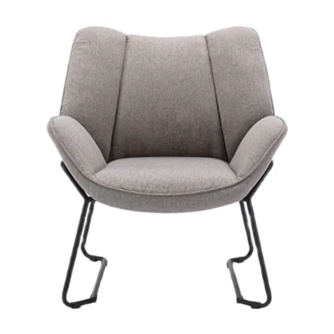 chairus Armchair for Living Room Upholstered Tub Chair Single Occasional Accent Chair with Metal Legs