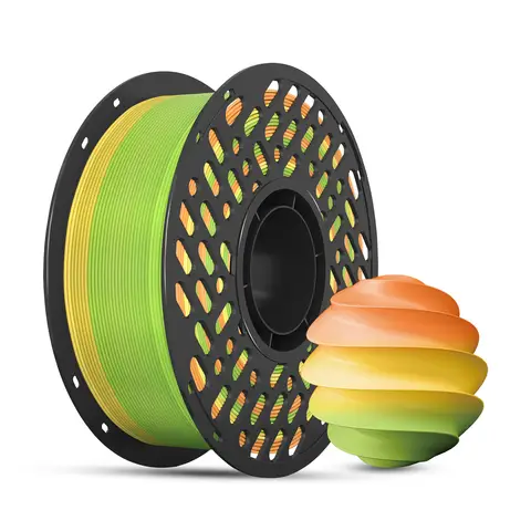 CAILAB 3D Printer Filament PLA Rainbow Gradient - Sunflower