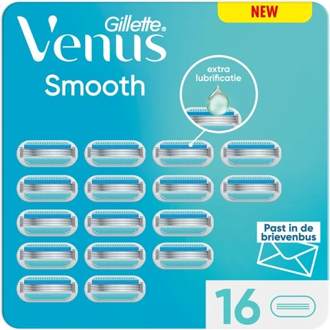 Gillette Venus Smooth Scheermesjes Voor Vrouwen - 16 Navulmesjes