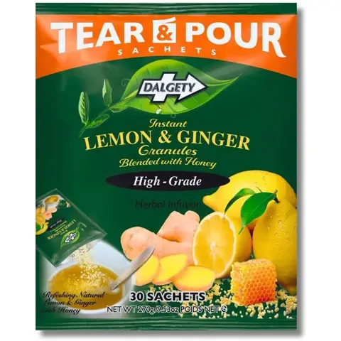 Dalgety Lemon & Ginger Tea Pouch 270g
