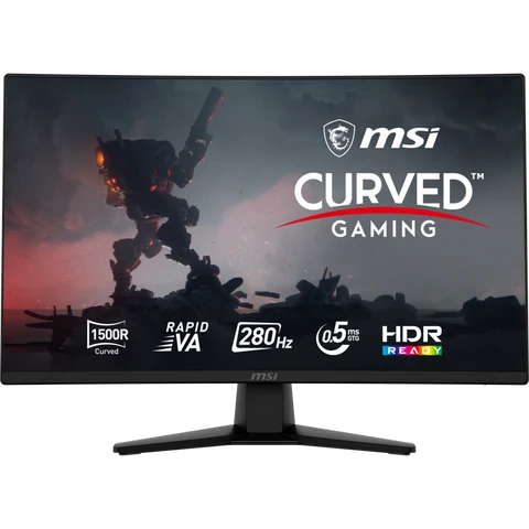 MSI MAG 274CXF 27" Curved Gaming Monitor – FHD, 280Hz, 0.5ms, Adaptive Sync, AI Vision