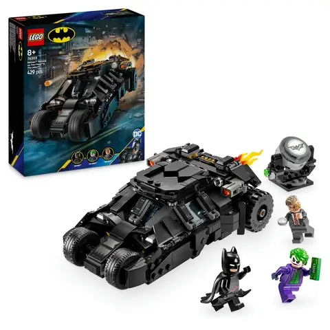 LEGO DC Batman 76303 Ensemble de Construction Batman Tumbler vs. Deux-Faces & Le Pingouin