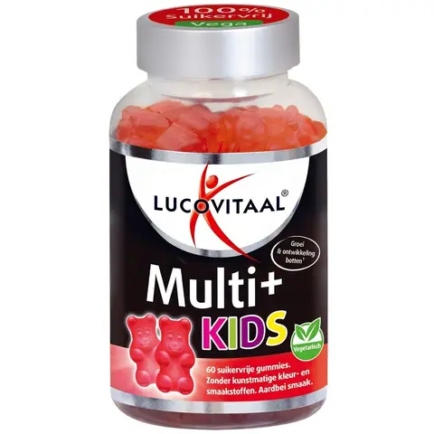 Lucovitaal Multi+ Vitaminen 60 Gummies Kids