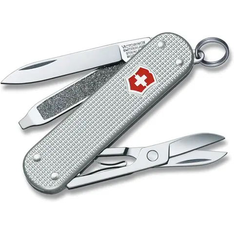 Victorinox Classic Alox Zakmes - Zilver, 7 cm
