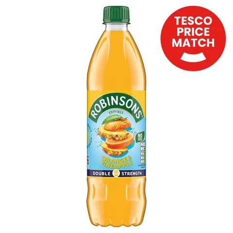 Robinsons Double Concentrate No Added Sugar Orange & Pineapple 750ml