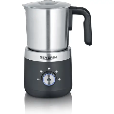 Severin SM3588 Melkschuimer - Warm en Koud Schuimen - One-Touch Bediening - Anti-aanbak Interieur