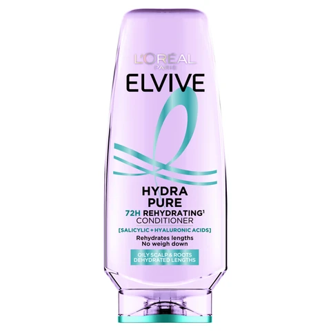 L’Oréal Paris Elvive Hydra Pure 72H Rehydrating Conditioner, 300ml