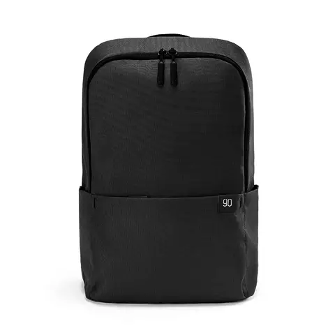 NINETYGO Tiny Sac à dos 12 L - Noir - Ultra léger (194 g) - Design minimaliste - Polyvalent - Grande capacité - Idéal pour ordinateur portable
