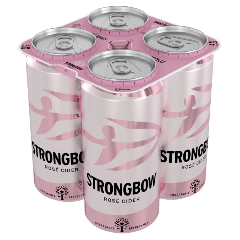 Strongbow Rose 4Pk - 4% 4X440ML