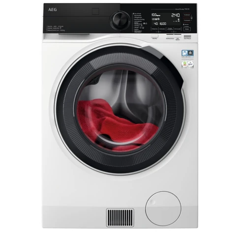 AEG LWR9W80600, Wifi Waschtrockner mit Wärmepumpe, SensiDry – Schonend und Energiesparend, 10 kg Waschen, 6 kg Trocknen, C, Automatische Mengensteuerung, ProSteam® – Auffrischfunktion, 1600 U/min [Energieklasse C]
