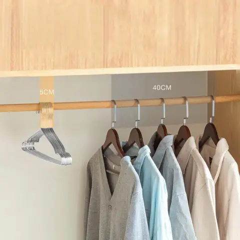 J.ZAO Stainless Steel Hangers 10 Pieces