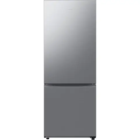 Samsung RB53DG703CS9EF Kühl-Gefrierkombination, 203 cm, 538 l, Extra breit (75 cm), Kühlschrank mit Gefrierfach, Wifi & AI Energy Mode, Twin Cooling+, Metal Cooling, No Frost+, Edelstahl Look [Energieklasse C]