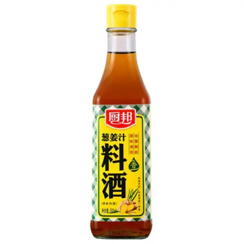 Chu Bang Onion Ginger Cooking Sauce 500lm  厨邦葱姜汁料酒10度500ml
