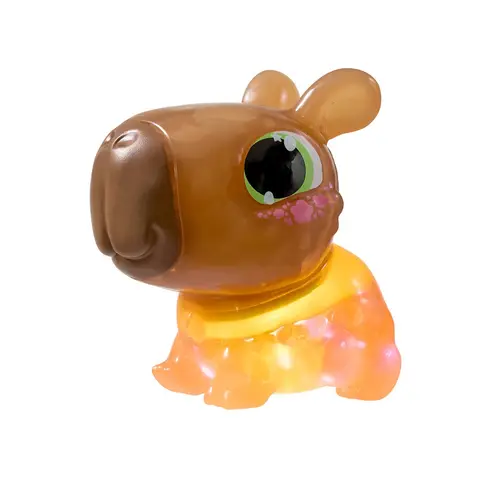 Animagic Let's Glo Capybara Plush Interactive Soft Toy