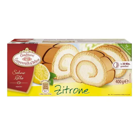 Coppenrath & Wiese Sahne-Rolle Zitrone  400 g
