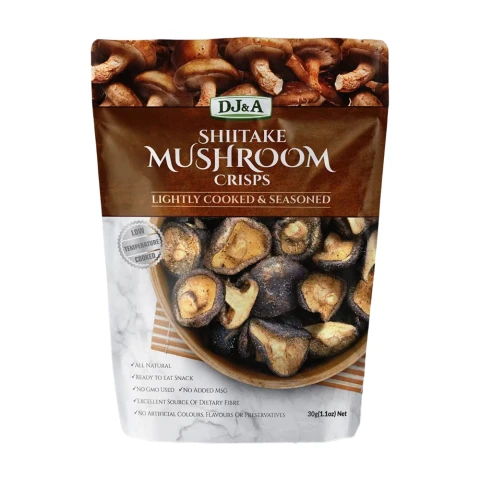 Dj&a Shiitake Mushroom Crisps - 30G