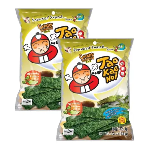 小老板仔芥末味海苔 XLB Seaweed - Wasabi Flavor 32g