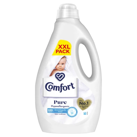 Comfort  Fabric Conditioner Pure 100 washes  (3 L) 