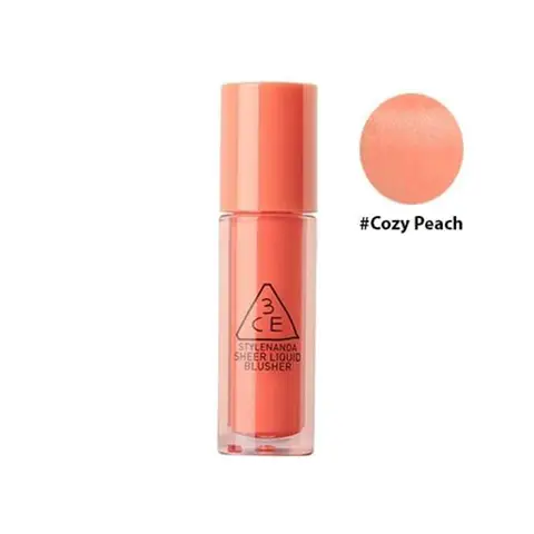 3CE 透明腮红 #COZY PEACH  温馨蜜桃 3g