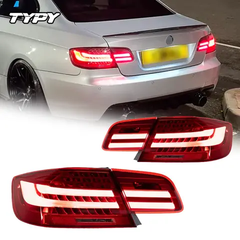 TYPY Car Lights For 2006-2013 BMW M3 E92 Tail Light 330i 335i Car Lights LED Rear Stop Lamp DRL Brake Signal Reversing