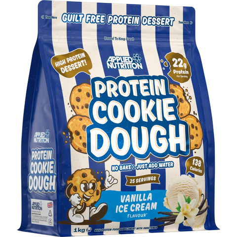 Applied Nutrition Protein Nutrition Cookie Dough Vanilla Ice Cream Flavour - 1kg