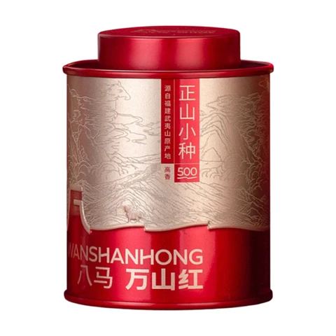 Bama Wanshanhong 500 · Zhengshan Xiao Zhong Schwarztee 30g