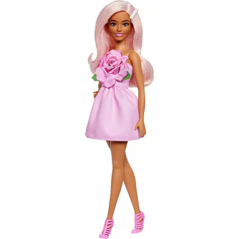 Barbie Fashionista pop roze - Klein lichaamstype