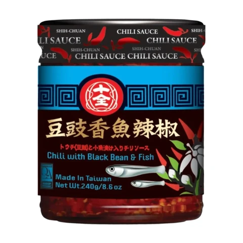Shih Chuan Chili with Black Bean & Fish 240g