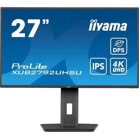 iiyama ProLite XUB2792UHSU-B6 27" Class 4K UHD LED Monitor - 16:9 - Matte Black