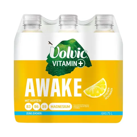 Volvic Vitamin+ Awake Zitrone 6x0,75L