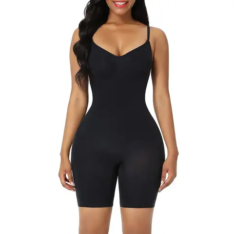 Feelingirl Bauchkontrolle Body Butt Lifter Shapewear XS/S Schwarz