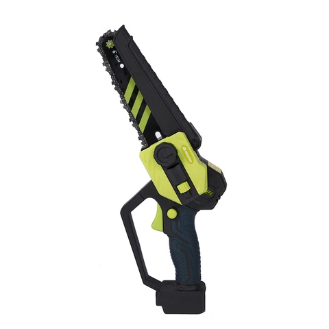 Drillpro 2-in-1 Akku-Kettensäge mit bürstenlosem Motor, 6‑Zoll, Teleskop‑Ausziehstiel für Worx, 2,0 Ah Akku, max. Reichweite 78,74 Zoll, akkubetrieben, Typ A