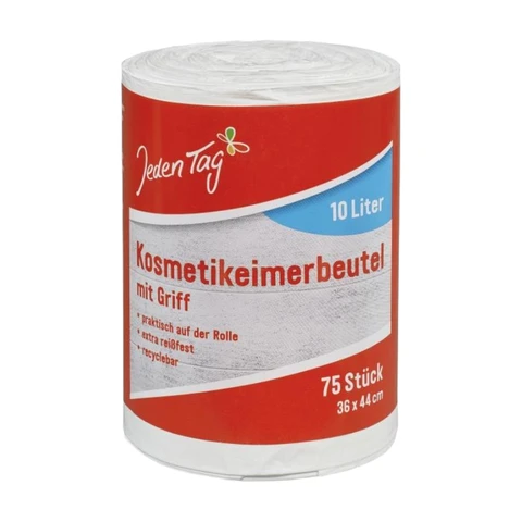 Jeden Tag Kosmetik-Müllbeutel 10 L