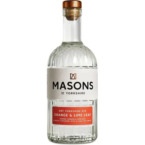 Masons Of Yorkshire Orange And Lime Leaf gin 70cl