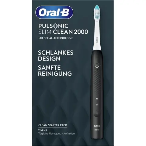 Oral-B Pulsonic Slim Clean 2000 zwart